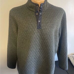 Wilkens Bros Mens XXL Pullover Quilted Mock Neck Heritage Collection NWT!